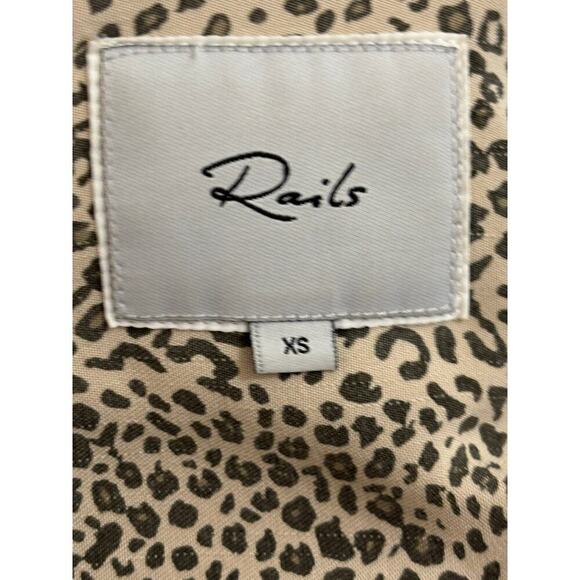 Rails Raw Ingrid jungle top, cream/brown, XS, leopard, casual, everyday, simple - Picture 5 of 6